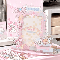 Thumbnail for Kawaii Mikko Kpop Acrylic Photocard Holder - ArtGalleryZen