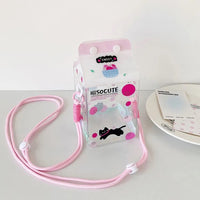 Thumbnail for Kawaii Milk Carton Clear Display Bag - Crossbody Doll Holder Purse - ArtGalleryZen