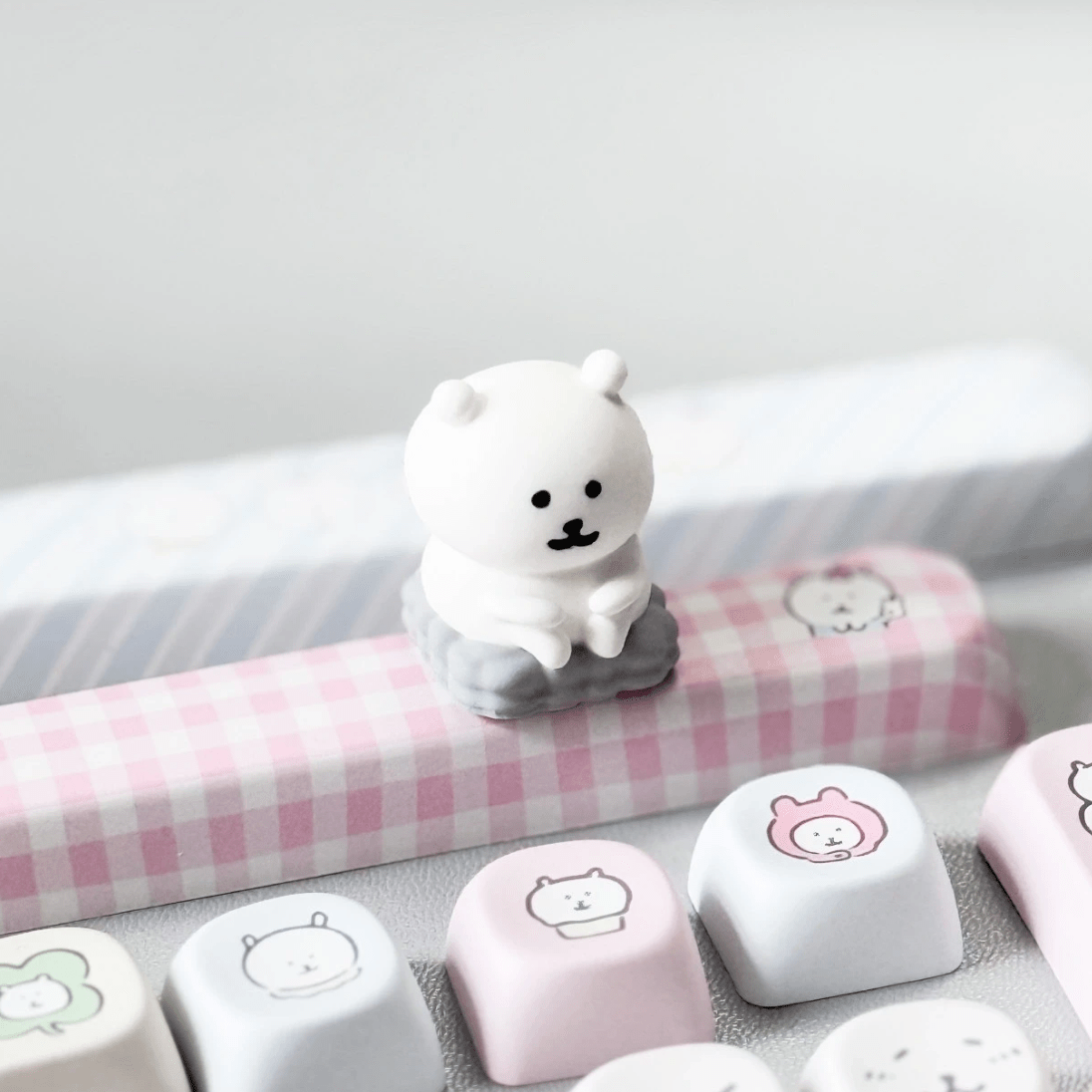 Kawaii Nagano DIY Keyboard Accessories Resin Keycap - ArtGalleryZen