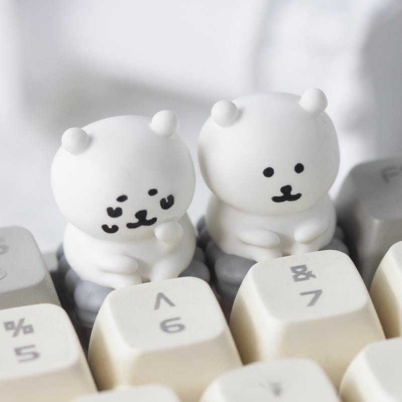 Kawaii Nagano DIY Keyboard Accessories Resin Keycap - ArtGalleryZen