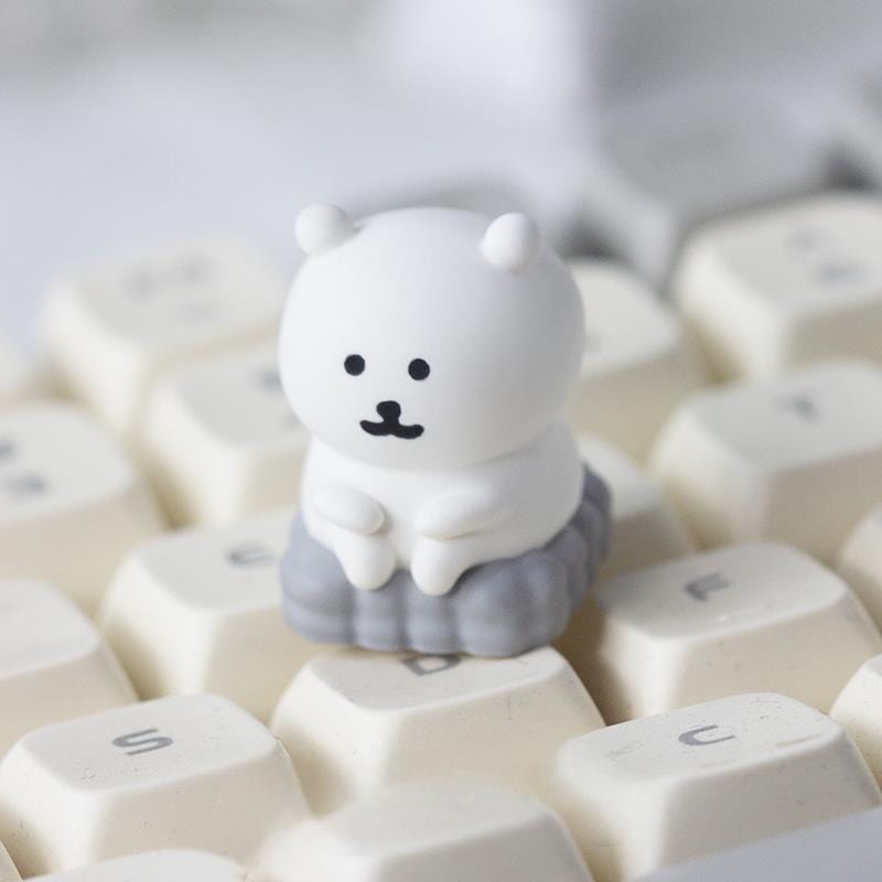 Kawaii Nagano DIY Keyboard Accessories Resin Keycap - ArtGalleryZen
