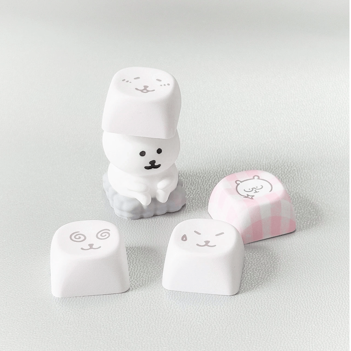 Kawaii Nagano DIY Keyboard Accessories Resin Keycap - ArtGalleryZen