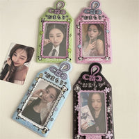 Thumbnail for Kawaii Pastel Animal Keychain Photocard Holder - Cute Card Display - ArtGalleryZen