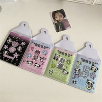 Thumbnail for Kawaii Pastel Animal Keychain Photocard Holder - Cute Card Display - ArtGalleryZen