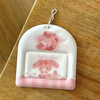 Thumbnail for Kawaii Pastel Cartoon Photocard Holder Keychain - Cute Style - ArtGalleryZen