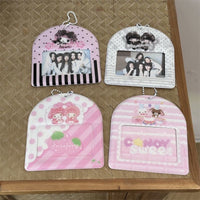 Thumbnail for Kawaii Photocard Holder Keychain - Cute Pastel Bunny Card Display Bag - ArtGalleryZen