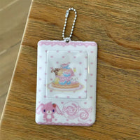 Thumbnail for Kawaii Photocard Holder Keychain - Cute Pink Bunny Card Display Bag - ArtGalleryZen