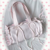 Thumbnail for Kawaii Pink Polka Dot Display Bag | Photocard Holder Crossbody Bag - ArtGalleryZen