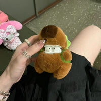 Thumbnail for Kawaii Plush Capybara AirPods Earphone Case - ArtGalleryZen