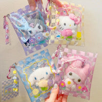 Thumbnail for Kawaii Sanrio Doll Storage Kpop Display Keychain Bag - ArtGalleryZen