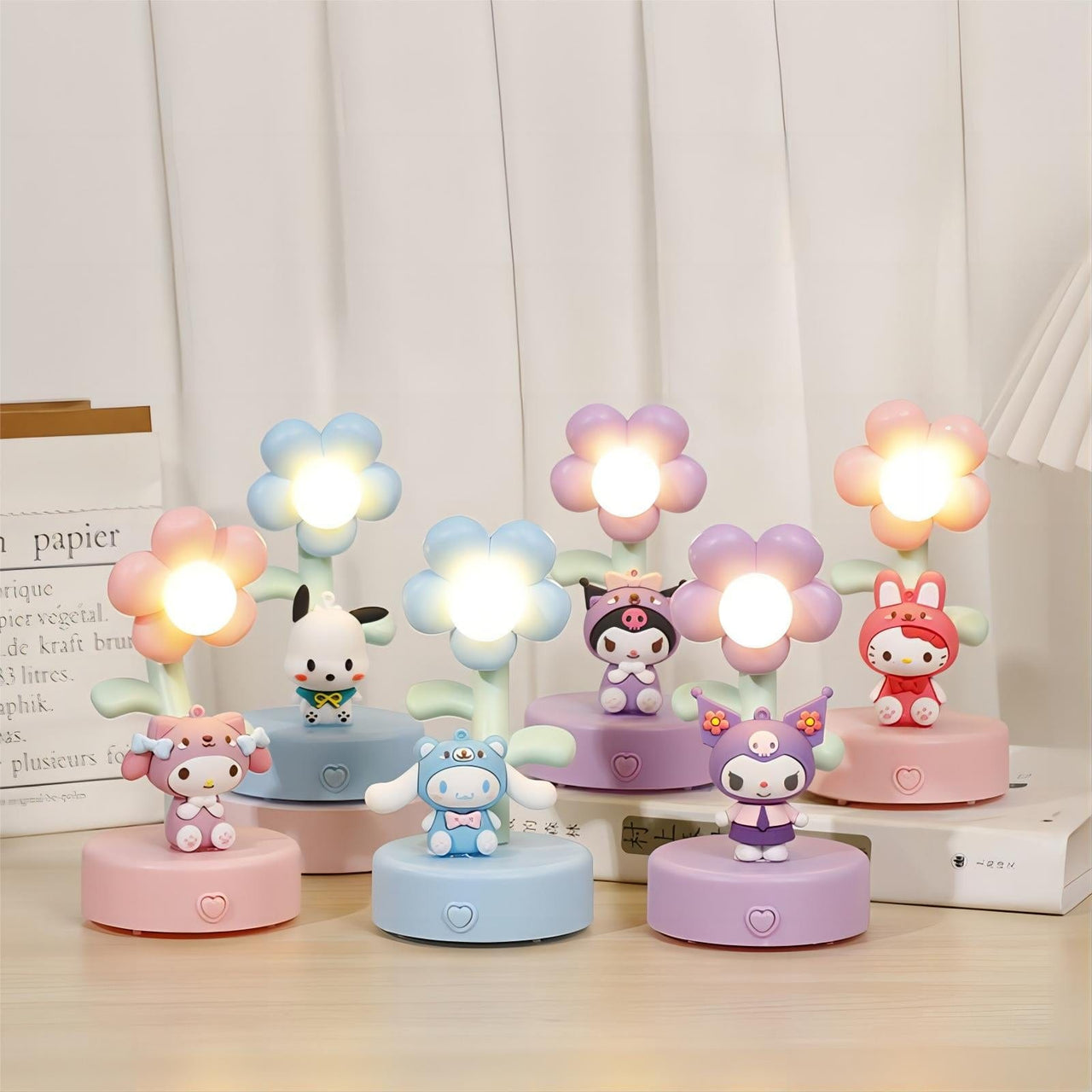 Kawaii Sanrio Sunflower Night Light - ArtGalleryZen