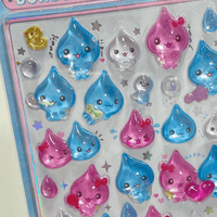 Thumbnail for Kawaii Shizuku-chan Waterdrop Crystal 3D DIY Decoration Sticker - ArtGalleryZen