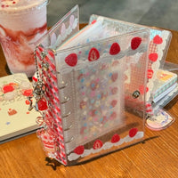 Thumbnail for Kawaii Strawberry Cake A7 M5 PVC Binder Cover - ArtGalleryZen