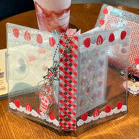 Thumbnail for Kawaii Strawberry Cake A7 M5 PVC Binder Cover - ArtGalleryZen
