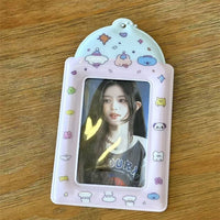 Thumbnail for Kawaii Strawberry Cake Photocard Holder Keychain - PVC Card Organizer - ArtGalleryZen