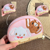 Thumbnail for Kawaii Sugarbunnies Embroidery Makeup Toiletry Bag Storage Bag - ArtGalleryZen
