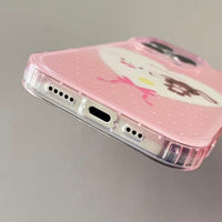 Thumbnail for Kawaii Sugarbunnies Heart iPhone Case - ArtGalleryZen