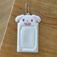 Thumbnail for Kawaii Sugarbunnies Kpop Keychain Photocard Holder - ArtGalleryZen