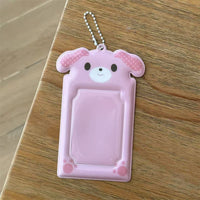 Thumbnail for Kawaii Sugarbunnies Kpop Keychain Photocard Holder - ArtGalleryZen
