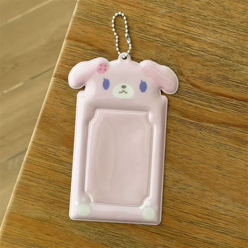 Kawaii Sugarbunnies Kpop Keychain Photocard Holder - ArtGalleryZen