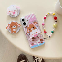 Thumbnail for Kawaii Sugarbunnies Magnetic Stand iPhone Case - ArtGalleryZen