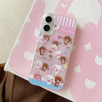 Thumbnail for Kawaii Sugarbunnies Magnetic Stand iPhone Case - ArtGalleryZen