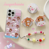 Thumbnail for Kawaii Sugarbunnies Magnetic Stand iPhone Case - ArtGalleryZen