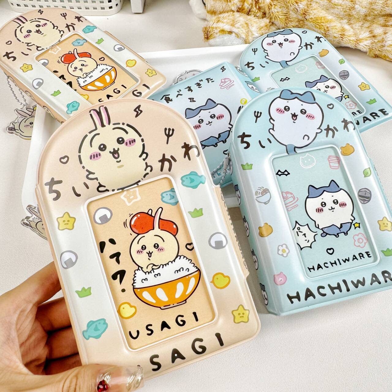 Kawaii Usagi Hachiware Chiikawa Kpop 3 Inch Mini Photocard Album - ArtGalleryZen