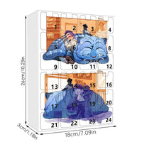 Thumbnail for Kpop Demon Hunters Advent Countdown Calendar With 24pcs Keychain - ArtGalleryZen
