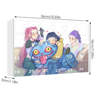Thumbnail for Kpop Demon Hunters Advent Countdown Calendar With 24pcs Keychain - ArtGalleryZen