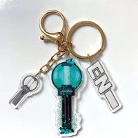 Thumbnail for Kpop Idol Group Mini Lightstick Acrylic Keychain - ArtGalleryZen