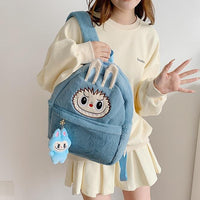 Thumbnail for Labubu Plush Backpack Bag - ArtGalleryZen