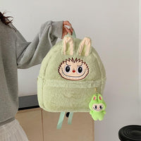 Thumbnail for Labubu Plush Backpack Bag - ArtGalleryZen