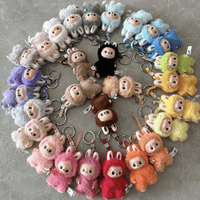 Thumbnail for Labubu The Monsters Pin for Love Series Plush Keychain Doll Blind Box - ArtGalleryZen