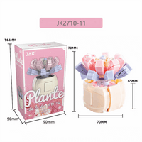 Thumbnail for LEGO Compatible 12 Succulents Assembly Building Blocks - ArtGalleryZen