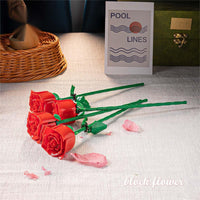Thumbnail for LEGO Compatible Rose Building Blocks - ArtGalleryZen