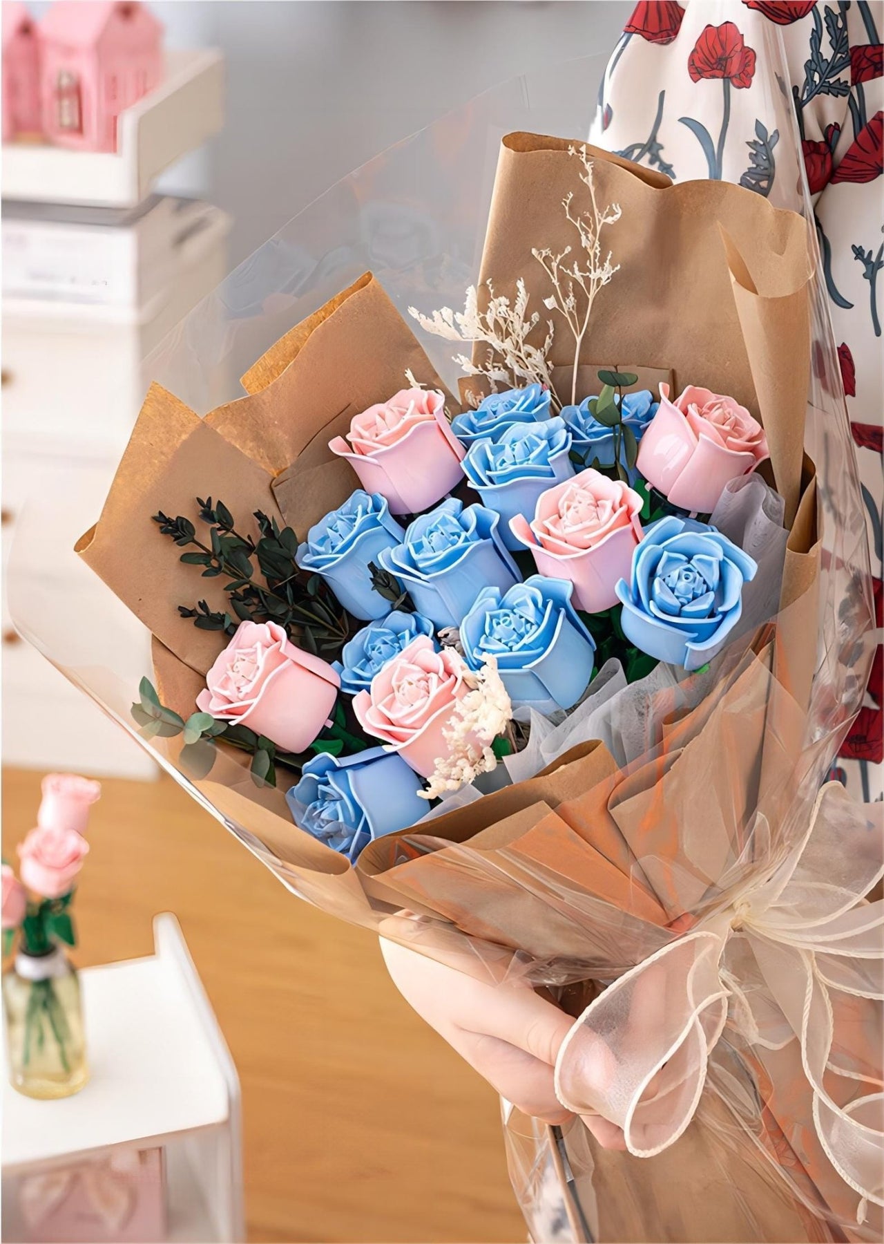 LEGO Compatible Rose Building Blocks - ArtGalleryZen