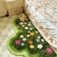 Thumbnail for Little Blooming Garden Plush Rug Carpet - ArtGalleryZen