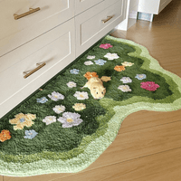 Thumbnail for Little Blooming Garden Plush Rug Carpet - ArtGalleryZen