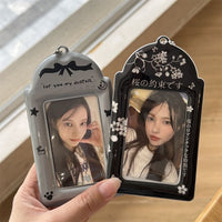 Thumbnail for Love Diary Cherry Blossoms Kpop Keychain Photocard Holder - ArtGalleryZen