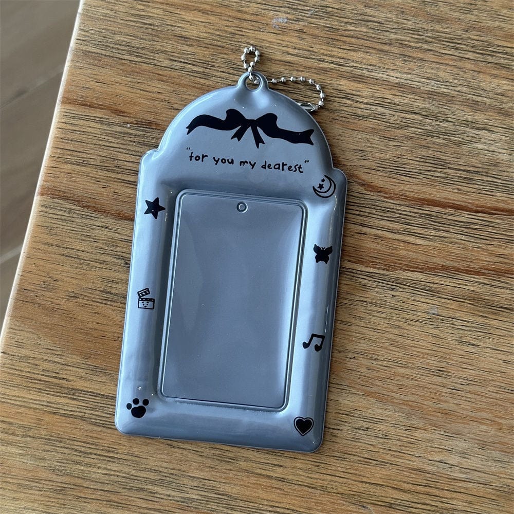 Love Diary Cherry Blossoms Kpop Keychain Photocard Holder - ArtGalleryZen