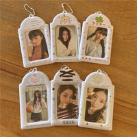 Thumbnail for Lovely Cat Apple Cake Kpop Keychain Photocard Holder - ArtGalleryZen