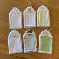 Thumbnail for Lovely Cat Apple Cake Kpop Keychain Photocard Holder - ArtGalleryZen