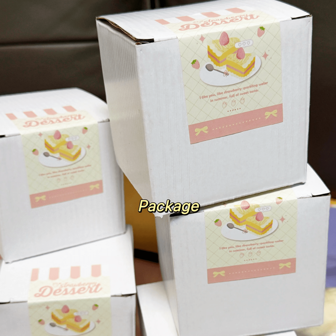 Lovely Cherry Cream Pudding Wind Chime - ArtGalleryZen