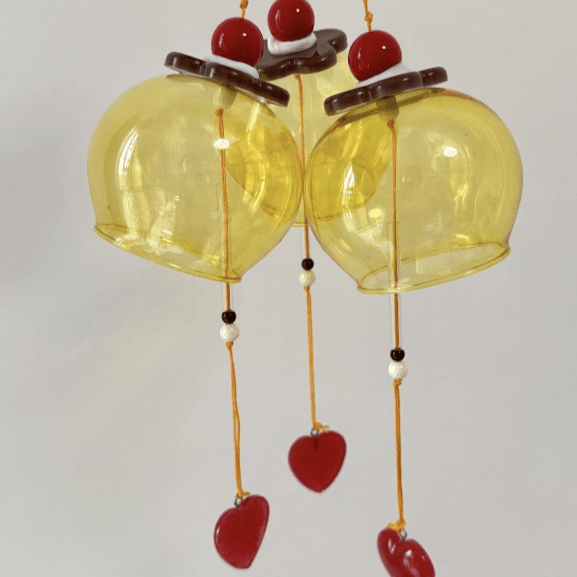 Lovely Cherry Cream Pudding Wind Chime - ArtGalleryZen