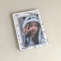 Thumbnail for Lovely Puppy Kpop Keychain Acrylic Photocard Holder - ArtGalleryZen
