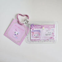 Thumbnail for Lovely Sanrio Kpop Heart Keychain Photocard Holder - ArtGalleryZen