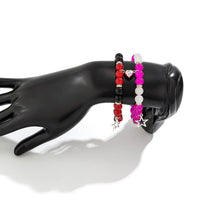 Thumbnail for Magnetic Star Heart Charm Agate Matching Bracelet Set - ArtGalleryZen