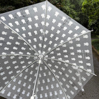 Thumbnail for Miffy Frosted Transparent Long Handle Umbrella - ArtGalleryZen