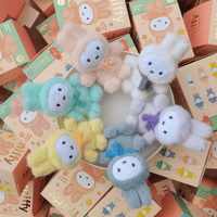 Thumbnail for Miffy Macaron Plush Keychain Doll Random Blind Box - ArtGalleryZen